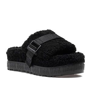 Ugg w fluffita sheepskin platform sandals size 8 new in box